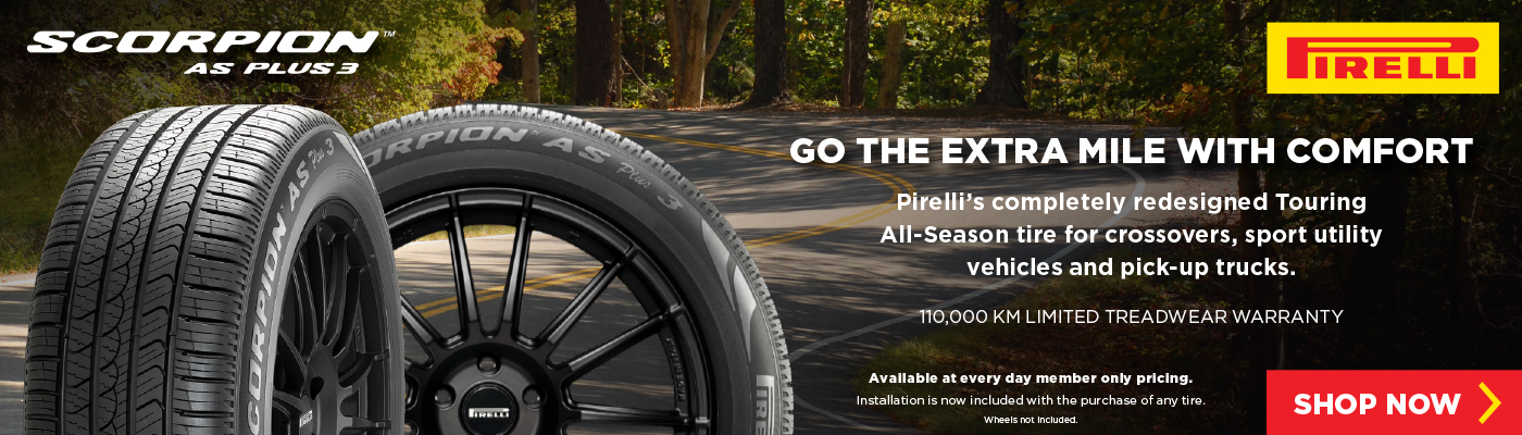 Pirelli Scorpion AS Plus 3, Go the extra mile with comfort. Shop now