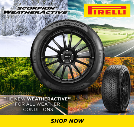 Scorpion WeatherActive. Pirelli. Shop Now.